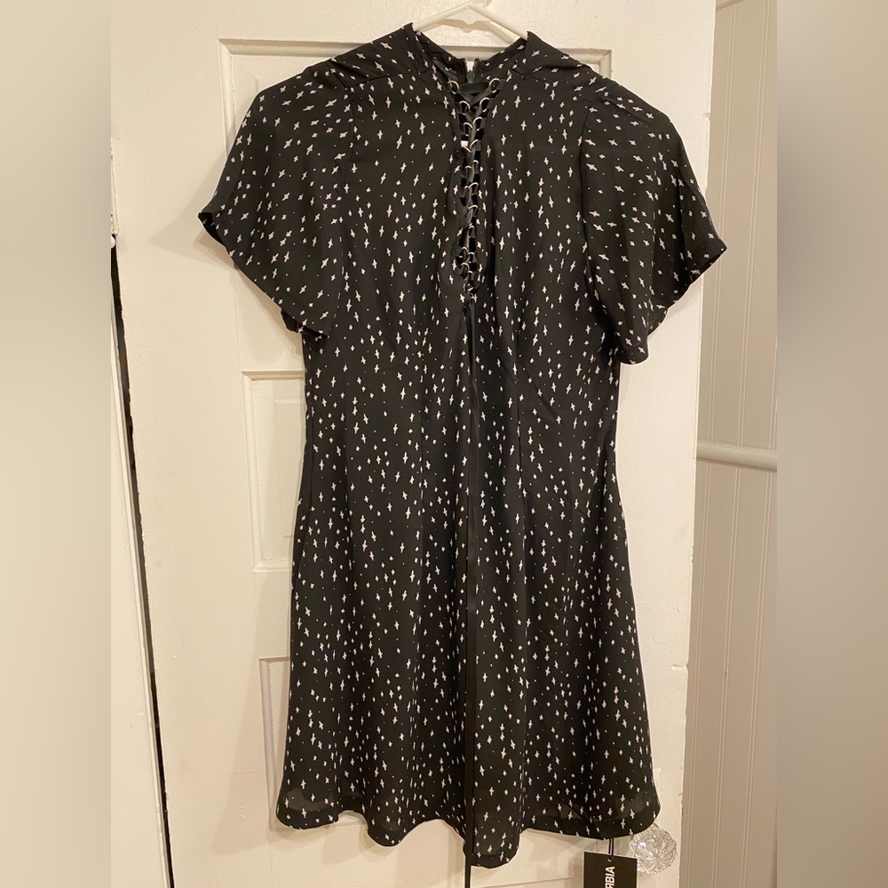 Lace up dress